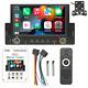 1 Din Bluetooth 5.1 Car Stereo Radio Player Audio Android Carplay Usb Fm Mp5 Mp3