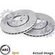 2x Brake Disc For Renault Trafic/ii/bus/van/platform/chassis/rodeo Opel 4cyl