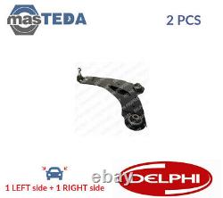 2x DELPHI FRONT LOWER LH RH TRACK CONTROL ARM PAIR TC1467 G NEW OE REPLACEMENT