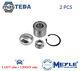 2x Meyle Rear Wheel Bearing Kit Set 16-14 750 0017 I New Oe Replacement