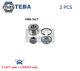 2x Skf Rear Wheel Bearing Kit Set Vkba 3617 P New Oe Replacement