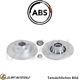 2x Brake Disc For Renault Trafic/ii/bus/box/van/flatbed/chassis/rodeo