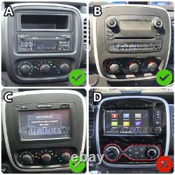 8Core 4+64GB CarPlay Android Radio Stereo For Vauxhall Vivaro B Renault Master 3