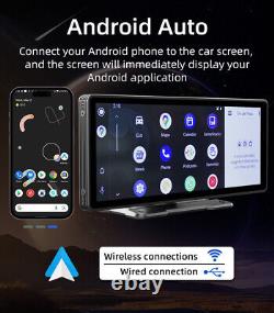 9.3in Portable Monitor Car MP5 Player Android Auto CarPlay BT FM Stereo Radio