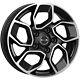 Alloy Wheel Mak Express For Renault 7.5x18 5x114,3 Black Mirror 6m5