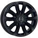 Alloy Wheel Mak Load 5 For Renault 6.5x16 5x118 Gloss Black Eh0