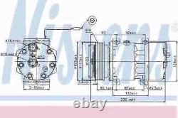 Acp256 Lucas Oe Quality A/c Air Con Compressor