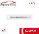 Engine Glow Plugs Denso Dg-631 4pcs P New Oe Replacement