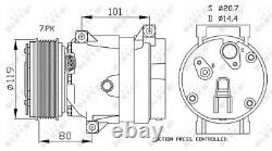 Fits Master Trafic Scenic Vivaro Movano NRF Air Conditioning Compressor