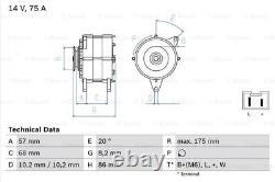 Fits Renault Master 1980-1997 Trafic 1980-2001 + Other Models PV Alternator