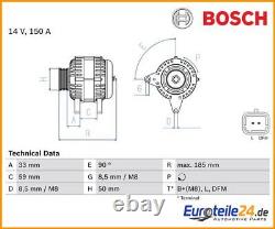 Generator BOSCH 0986046260 for Renault Master II Box Opel