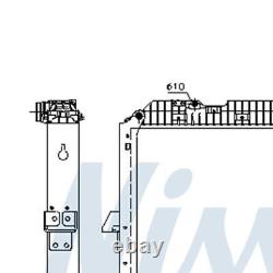 NISSENS Radiator 67178 MK2 FOR Navara Master Lancer Doblo Fabia A6 Trafic II Oct