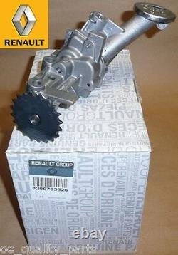 OE Genuine Renault Oil Pump Trafic Megane Laguna Espace 1.9 DCI DTi + Chain Kit