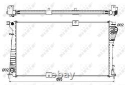 RADIATOR ENGINE COOLING FOR RENAULT TRAFIC/II/Bus/Van/Platform/Chassis/Rodeo