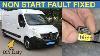 Renault Master Vauxhall Movano Not Starting Fault Fixed