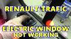 Renault Trafic Electric Window Not Working Vauxhall Vivaro Nissan Primastar