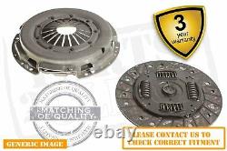Renault Trafic Ii 2.0 Dci 115 2 Piece Clutch Kit Replace Set 114 Bus 08.06 On
