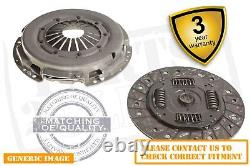 Renault Trafic Ii 2.0 Dci 90 2 Piece Clutch Kit 90 Platform Chassis 08.06 On