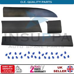 Right Side Moulding Panel Set For Renault Master MK3 Vauxhall Vivaro B MK2 14 On