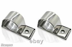 Roof Bar B + Clamps To Fit Renault Trafic 2002 2014 Van Flat Stainless Steel