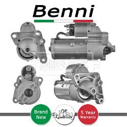 Starter Motor Benni Fits Renault Master Trafic Vauxhall Movano 8200634602