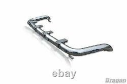 To Fit 02-14 Renault Trafic Low Flat Roof Light Bar + Jumbo Spots + Clamps + LED