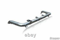 To Fit 02-14 Renault Trafic Low Flat Roof Light Bar + Jumbo Spots + Clamps + LED