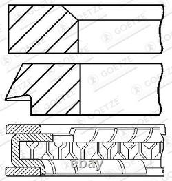 X6 Pcs Piston Rings Set 08-334400-00 Fits For I